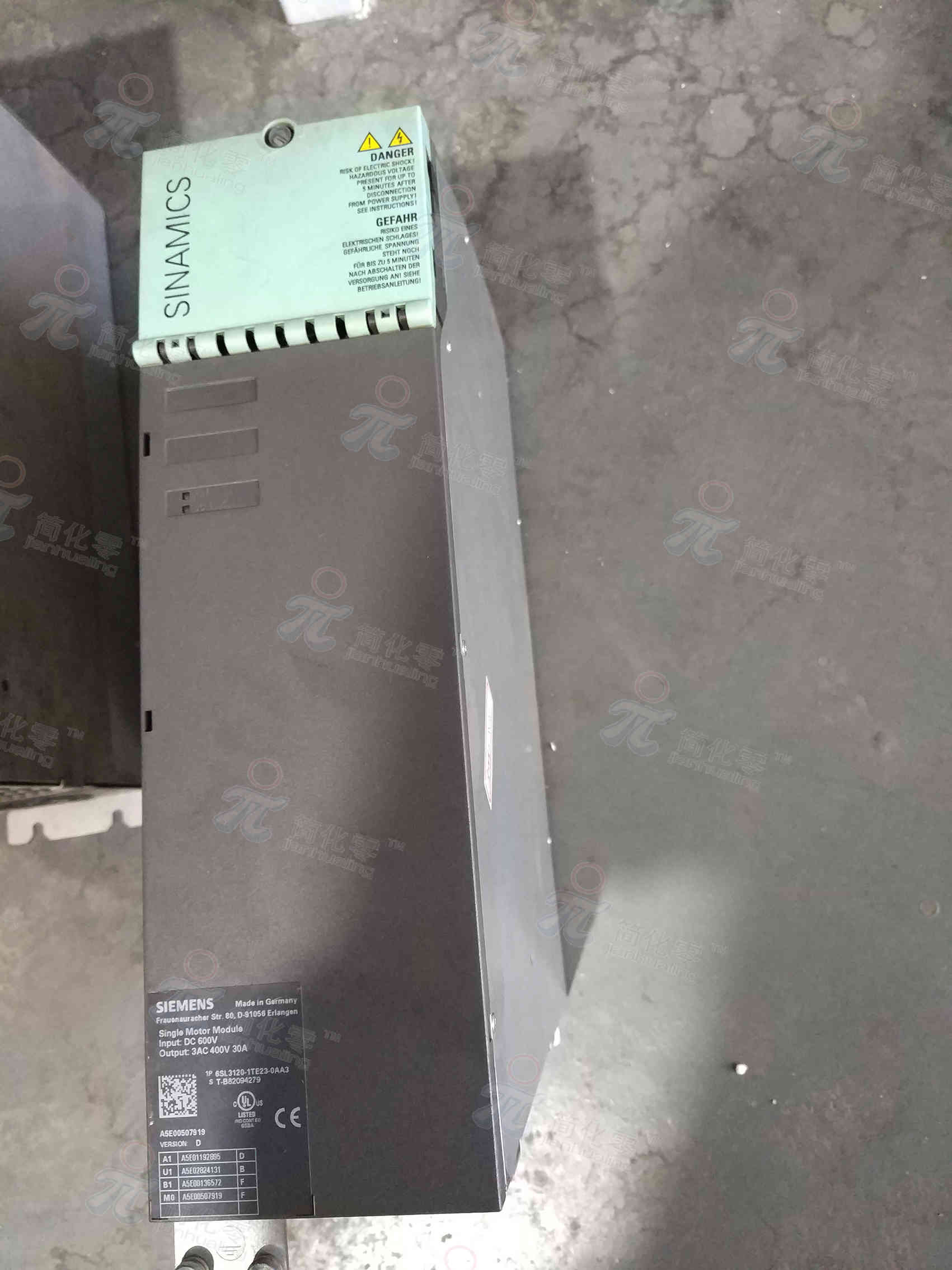 西门子数控系统模块维修6SL3120-1TE23-0AA3